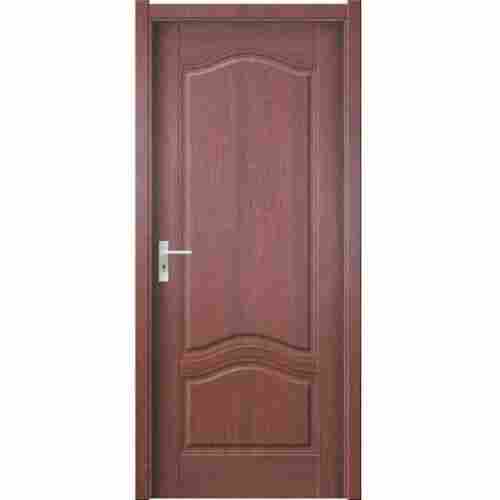 Rectangle Shape Brown Polished PVC Single Panel Doors For Home