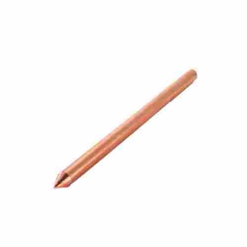 8 Mm Thick Matt Round Copper Clad Steel Chemical Earthing Rod For Electrical Use
