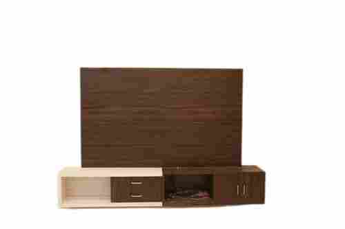 Eco Friendly Water Resistance Polished Wooden TV Unit