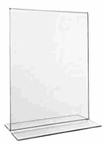 15 Grams Rectangular Waterproof Transparent Plain Acrylic Stand