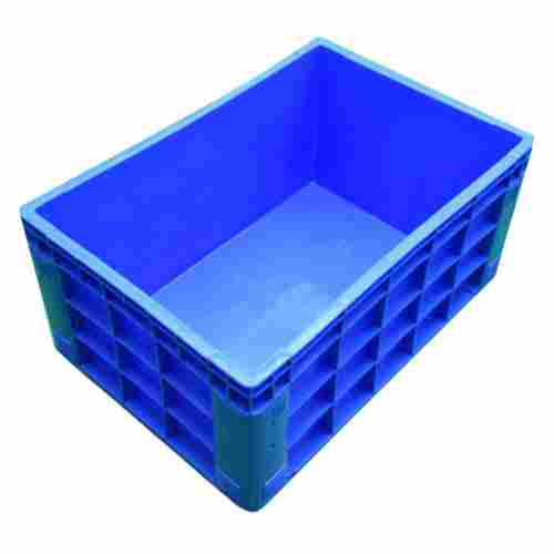 2 Mm Thick 650x325 Mm Unbreakable Rectangular Plastic Body Fish Crate