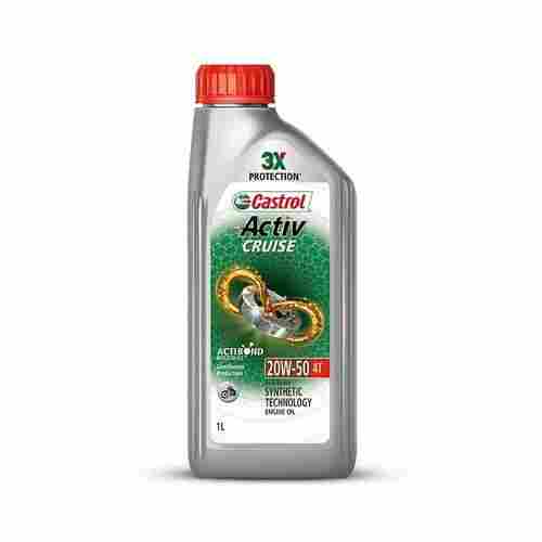 3x Protection Castrol Activ Cruise 20w-50 4t Synthetic Technology Engine Oil