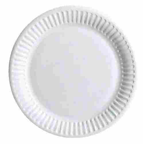 8 Inch Eco-Friendly And Disposable Plain Kraft Paper Plate 