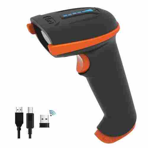 Battery Operated Handheld Barcode Scanner For Shop Use