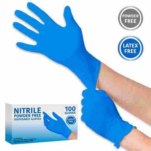 Latex Free Nitrile Powder Free Disposable Gloves