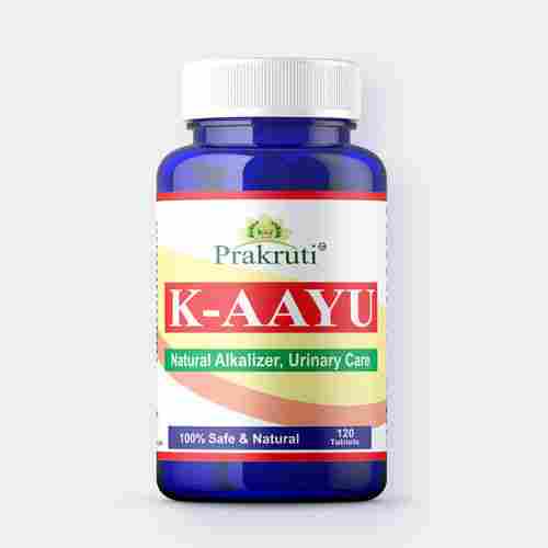 Prakruti K-Aayu Ayurvedic Tablet for Kidney Detox (120 Tablets Pack)