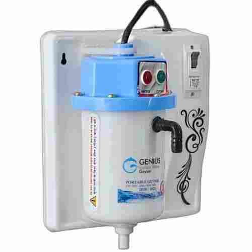 Sky Blue And White 1 L Genius Electric Instant Water Heater