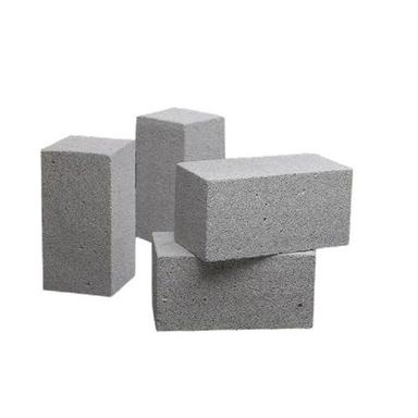 White 9 X 4 X 3 In Acid-Resistant Grey Concrete Bricks