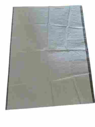 Rectangular Shape 75 Microns Plain White Pp Laminated Bag
