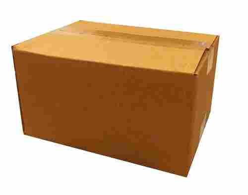 12x10x7 Inches Rectangular Matte Finished Corrugated Carton Box