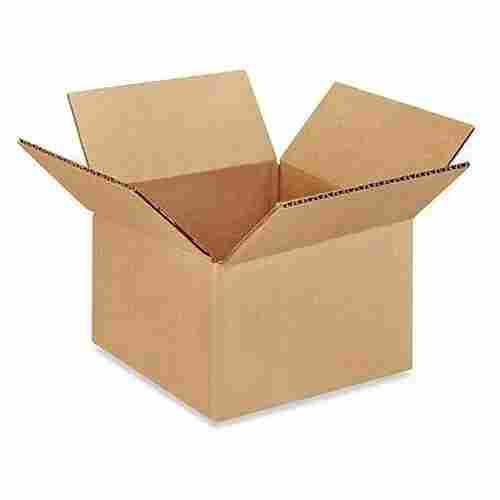3 Kg Capacity Square Plain Corrugated Packaging Box