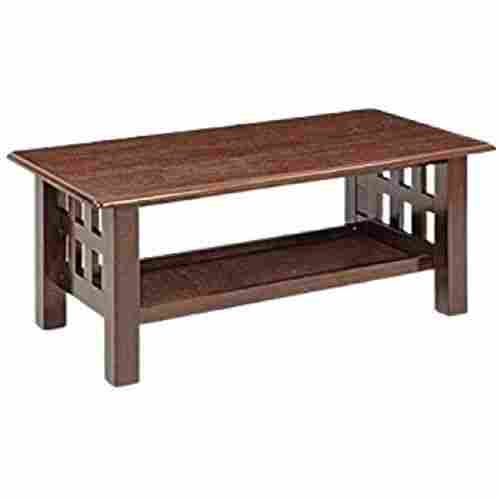 55 X 105 X 40 Dark Brown Wood Tea Table