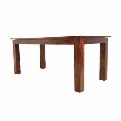 175 X 77 X 89.9 Cm Solid Dark Brown Wooden Dinning Table