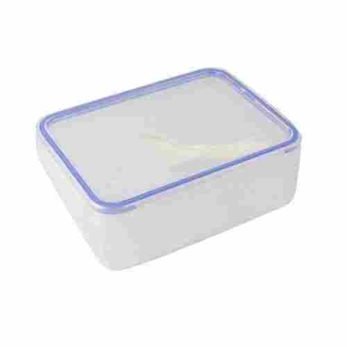 Dishwasher Safe Rectangular PVC Plastic Lunch Box For School
