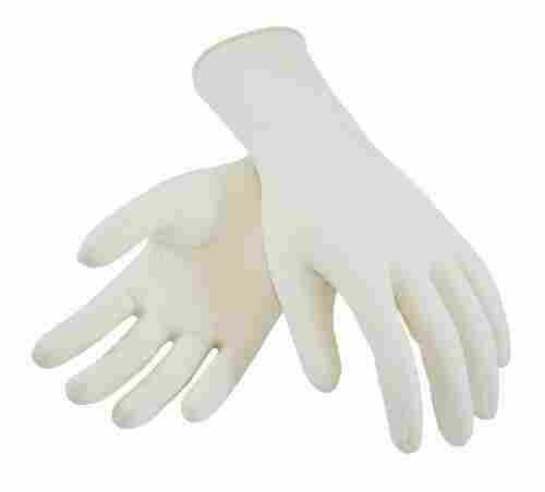 Waterproof Plain Pattern Full Fingered Disposable Latex Gloves