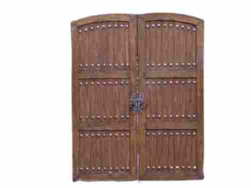 3x7 Foot Easily Assembled Eco Friendly Paint Coated Teak Wooden Gate