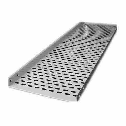 6 Inches Wide 3 Mm Thick Galvanized Iron Perforated Cable Tray