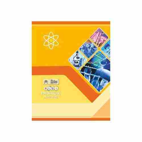 Eco Friendly Rectangular A4 Single Line 80 Pages Practical Note Book