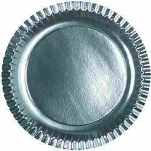 Silver Foil Paper Plate For Event And Parties Use