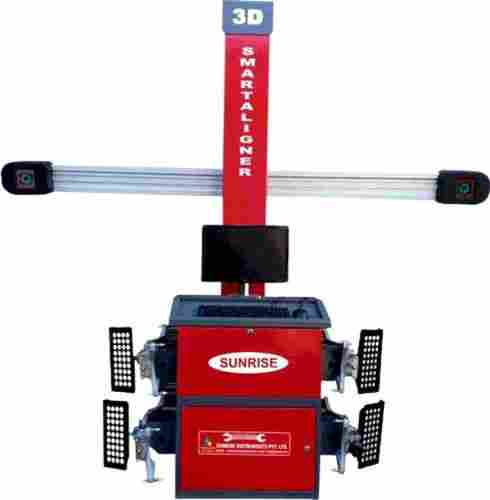 240 Voltage Digital Display 3d Wheel Alignment Machine For Tyre Check Use