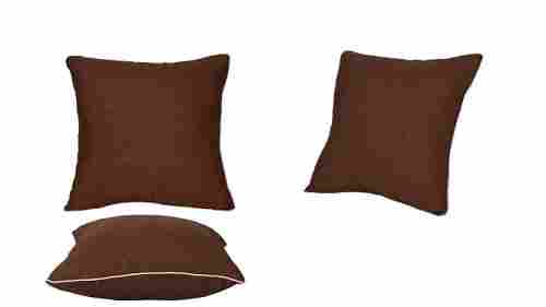 30cm X 30cm Brown Softfeel Cotton Cushion