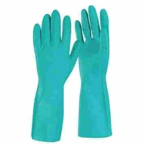 Acid And Chemical Resistance Disposable Plain Full Fingered Nitrile Rubber Gloves