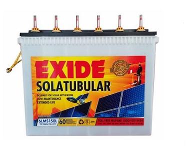 Exide Solar Tubular C10 150Ah Inverter Battery Nominal Voltage: 180Ah Watt (W)
