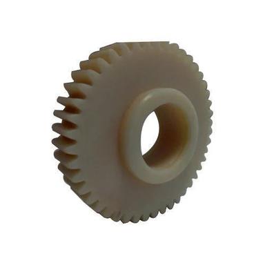 Brown High Efficiency 30 Shore Hard Nylon Gear Wheel For Industrial Use