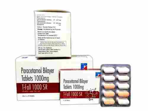 Paracetamol Tablets 1000 Mg, Pack Size 10x1x10 Tablets