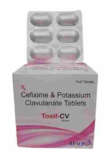 Cefixime And Potassium Clavulanate Pharmaceutical Tablets