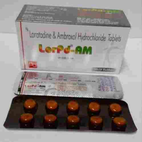 Loratadine And Ambroxal Hydrochloride Pharmaceutical Tablets