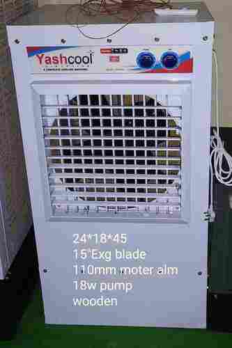 White Metal Frame Air Cooler For Residential Usage