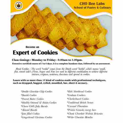 Cookies Making Diploma Course Training Institute