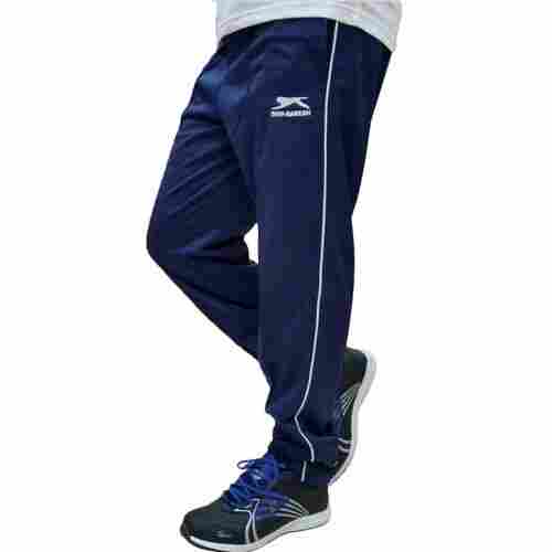 Large Size Polyester Navy Blue Mens Sports Lower