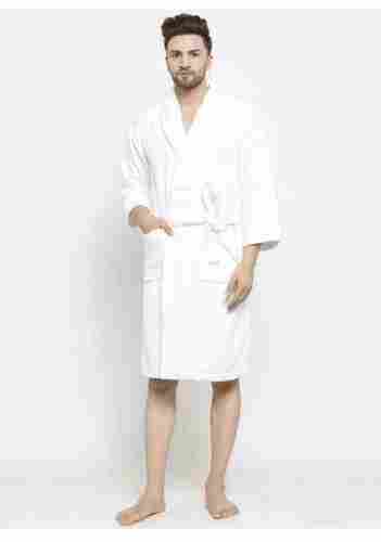 Men Cotton Bathrobe For Home And Hotel Use