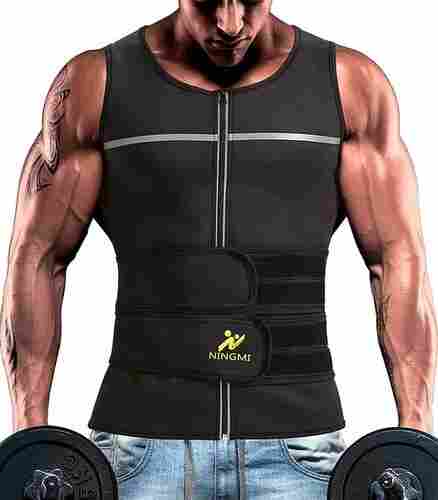 Plain Cotton Sleeveless Gym Vest For Men Use