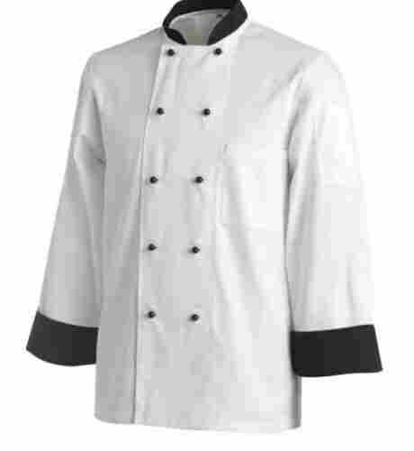 Full Sleeves Plain Pattern Catering Uniform