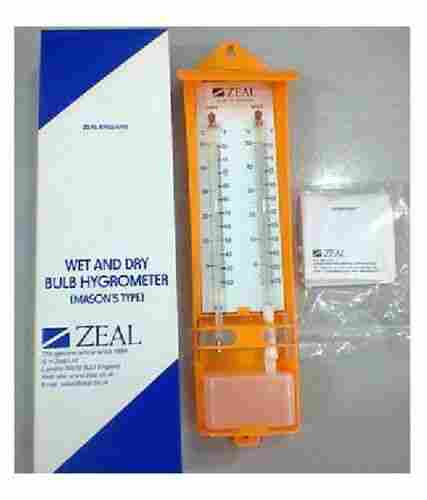 Wet And Dry Bulb Hygrometer For Laboratory Use