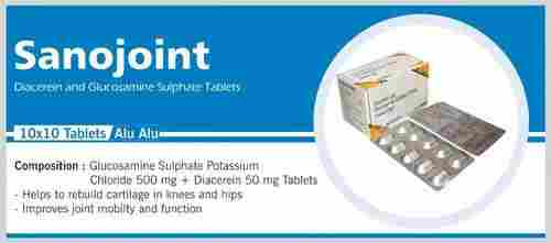 Glucosamine Sulphate Potassium Chloride And Diacerein Tablets