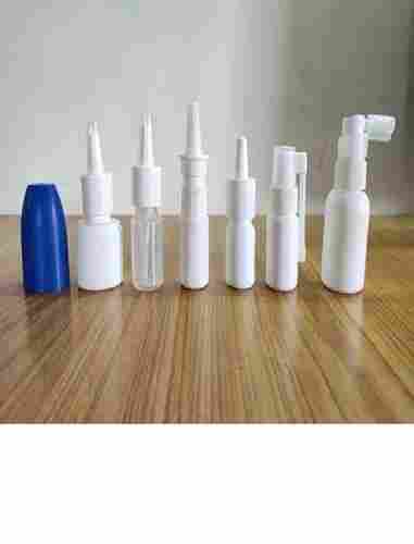 White Color Nasal Sprays Bottles