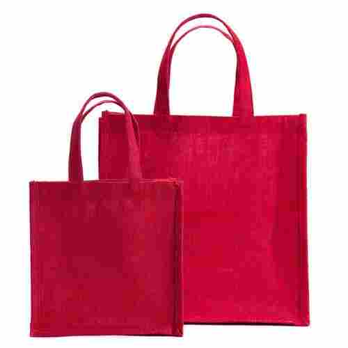 Eco Friendly Washable Plain Jute Shopping Carry Bag