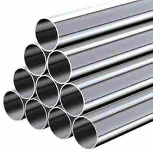 Stainless Steel Silver Round Pipe For Construction And Industrial Use