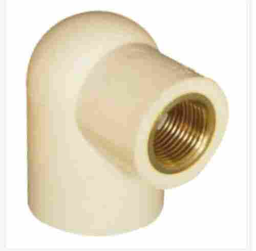 CPVC Reducer Brass Elbow, Elbow Bend Angle 90 Degree