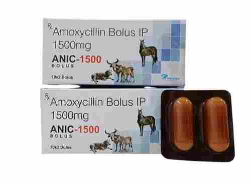 ANIC-1500 Amoxicillin Potassium Clavulanate Bolus For Veterinary