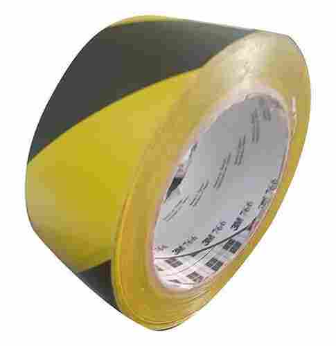 Black And Yellow Industrial PVC Warning Tape