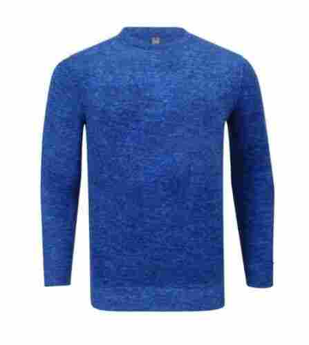 Unisex Fleece Round Neck Plain Sweatshirt