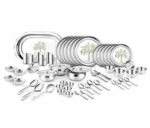 High Durable 68 Pieces Stainless Steel Dinner Set