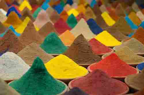 Multi-Colored Textile Dyes Powder