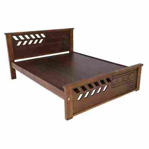 Wood Double Cot Bed For Home And Hotel Use
