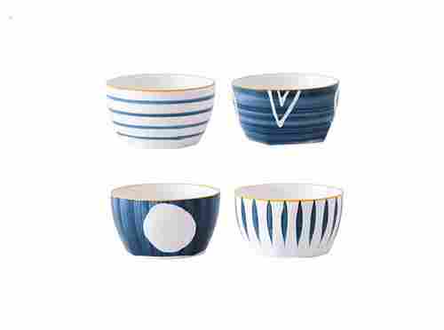 Handmade Decorative Multi-Design Dessert Ceramic Bowl